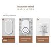 433 Wireless Waterproof Kinetic Doorbell – Battery-Free Smart Home Security Doorbell