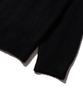 NODU Soft Henley Neck Round Long Sleeve Knit [Black]