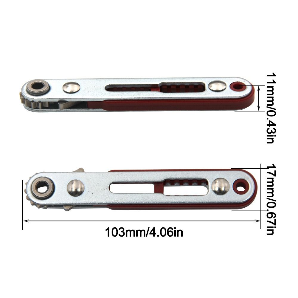 Alloy Steel Ratchet Wrench Multifunctional Cross Screwdriver Durable Bidirectional Screwdriver