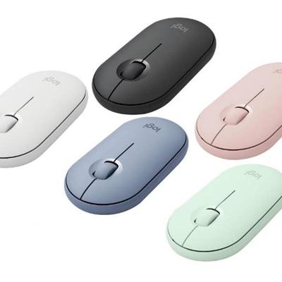 Logitech M350 Pebble Dual-Mode Silent Wireless Mouse