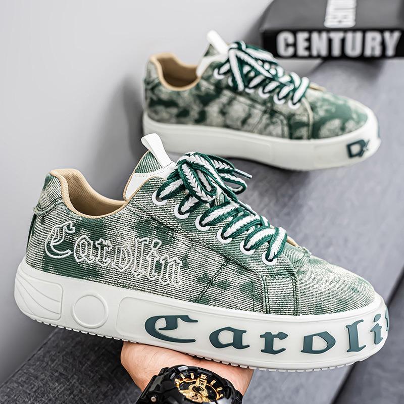 Fashion High Quality Outdoor Men's Sneakers Fashion Board Shoes for Men Casual Breathable Mesh Light Anti-slip Shoes Zapatos De Hombre