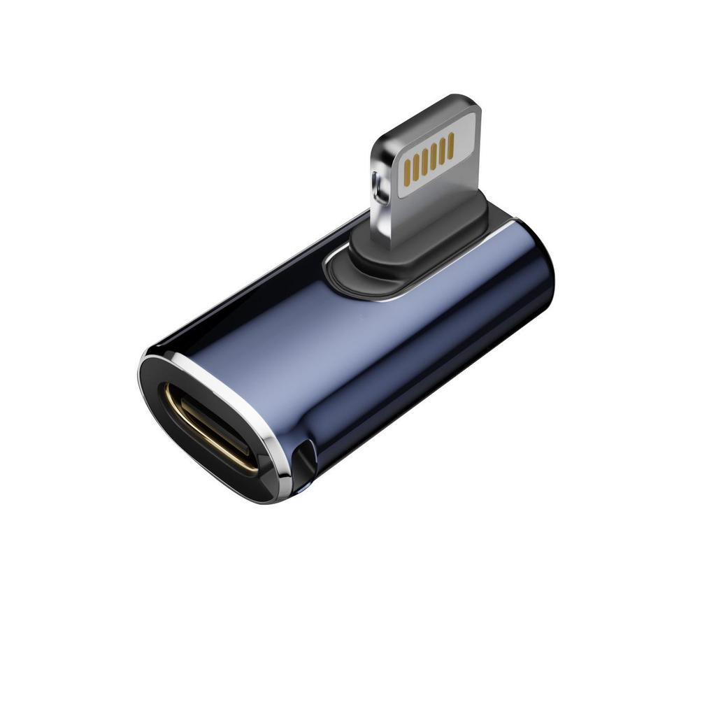Type-C Female to Lightning Male Adapter for Charging & OTG