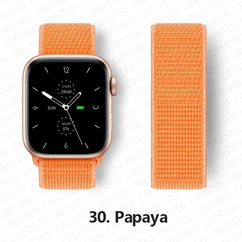 Pasek Nylonowy z Pętelką Do Pasków Apple Watch 44mm 40mm 49mm 41mm 45mm 46mm paski Bransoleta iWatch Seria 7 6 5 se 8 9 ultra 2 3 10 11