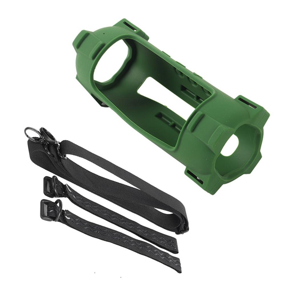 Für JBL Flip 7 Silikonhülle Stoßfest Staubdicht Kratzfest Lautsprecher Schutzhülle mit Tragegurten