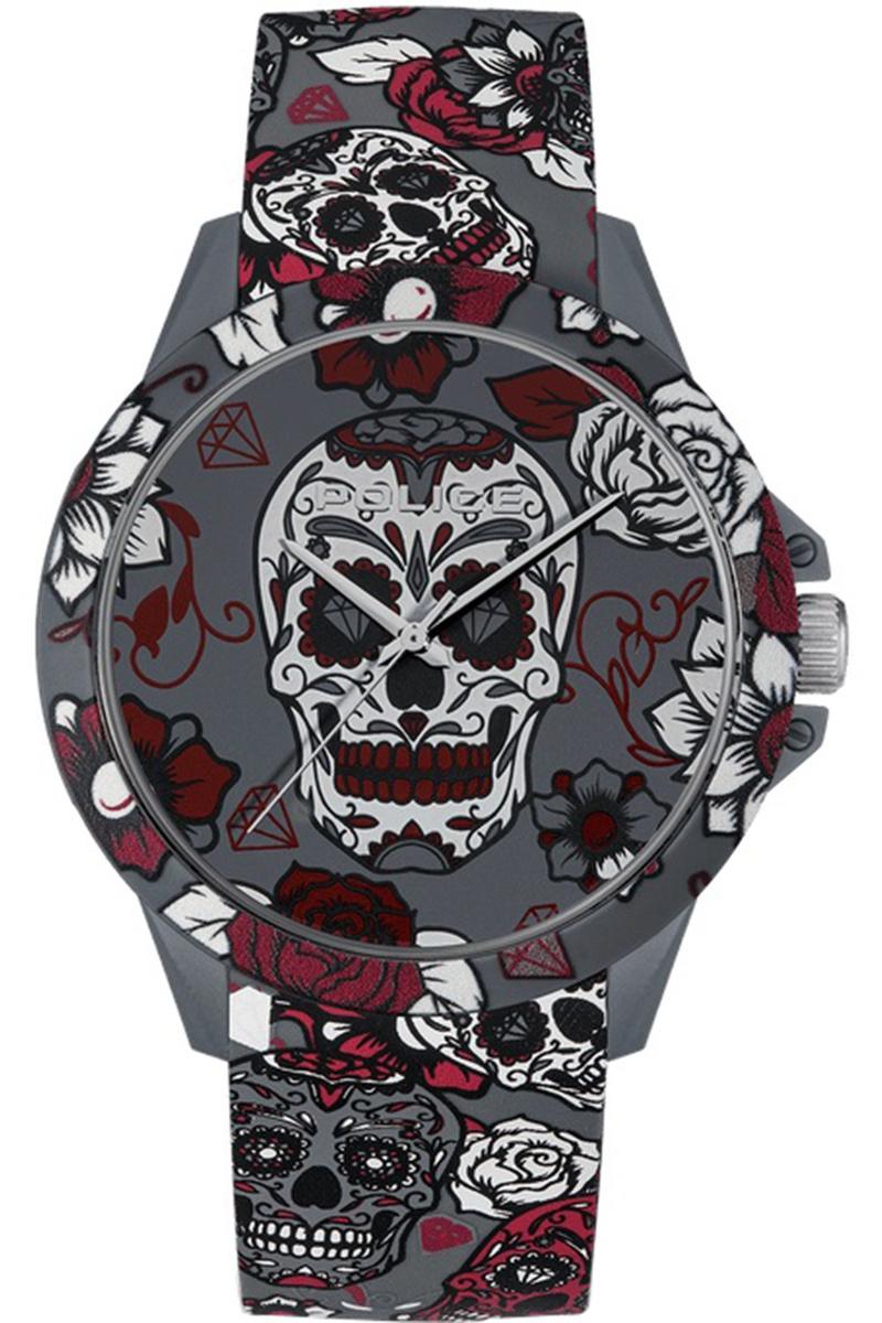 Super Merchant Hombre Gris Reloj Police Pewum2119560. Cuarzo, Color