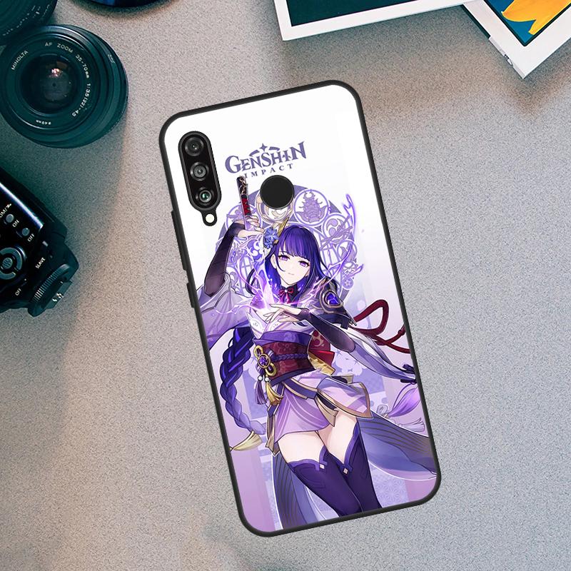 

Genshin Impact Raiden Shogun For Huawei Nova 9 10 SE 8i 12i 11i 12s Y73 Y72 Y61 Y91 Y90 Y70 Y60 P30 P40 Lite P60 Pro Case Huawei P30 Lite