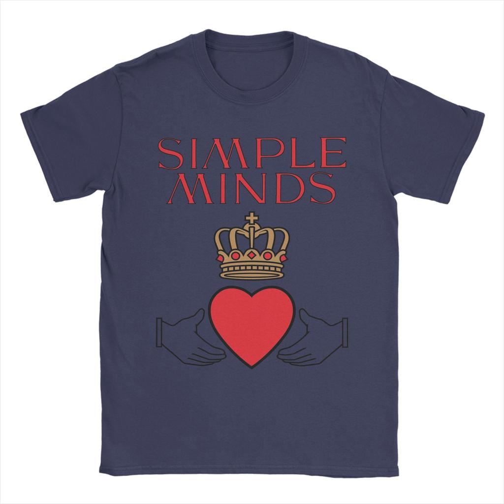 Simple Minds Street Fighting Years Claddagh T-Shirt for Men Cotton Tee Shirt Round Collar Short Sleeve T Shirt Gift Idea Clothes
