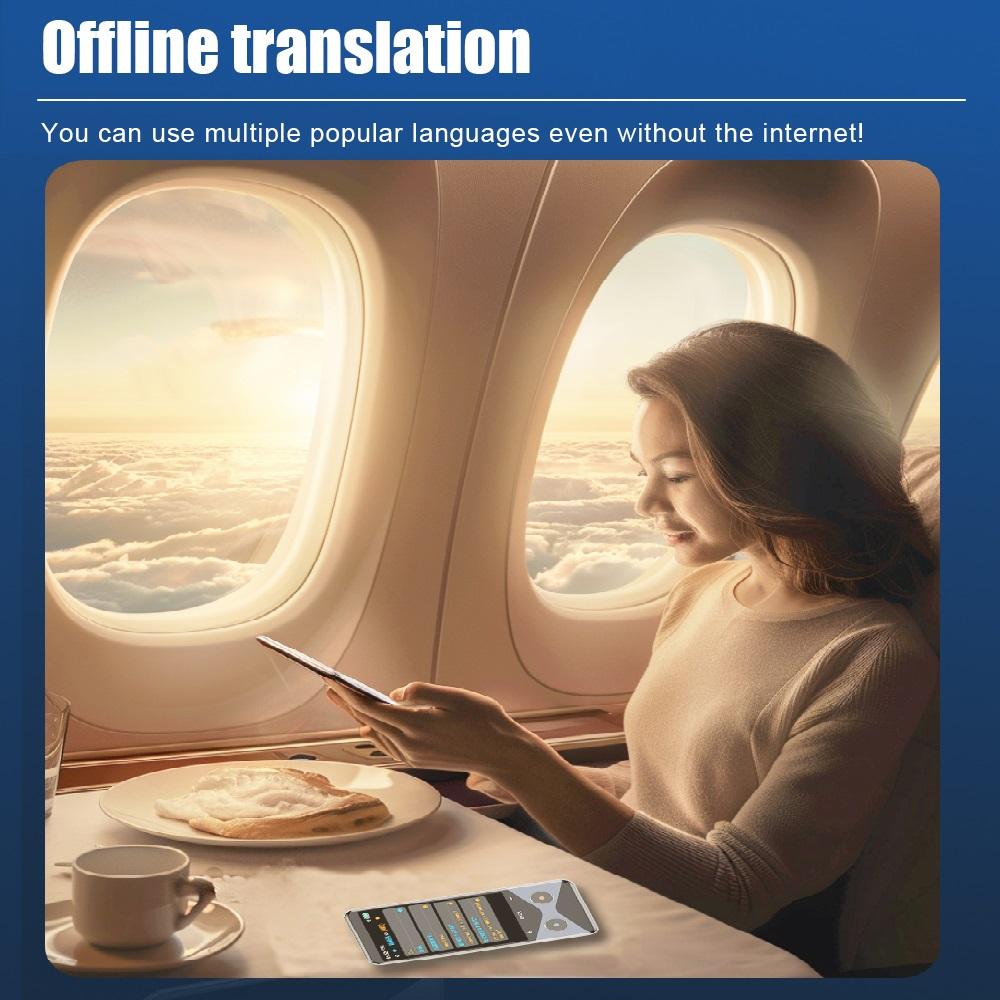 AI Smart Translator, Offline Photo Translator, 3.7-inch 4G/WIFI/Hotspot Multilingual Translation