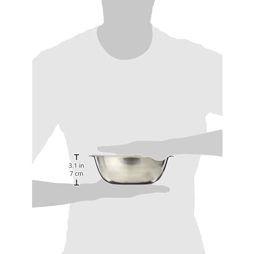 Echo Metal Stainless Steel Deep Bowl (Medium) 21cm 0336-305