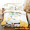 3D Amano Pikamee Anime Bedding Set Printed Duvet Cover Pillowcase Single Double Style Queen King Size Sets Home