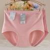 High-Waist Tummy Control Women's Cotton Briefs with Breathable Crotch and Butt Lifting Design