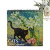 Cat Calendar 2026 Runs from January Until December 2026 Cat Monthly Calendar Jan - Dec 2026 Wall Planner for Home Living Room