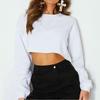 Women's Autumn/Winter 2023 Plus Velvet Thick Loose Fit Round Neck Hoodie