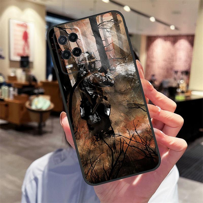 Firefighter Fire Fireman Case For Oppo A94 A54 A40 A60 A80 A98 A78 A18 A38 A58 A16 A76 A96 A17 A77 A74 A57S A15 Cover