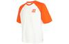 T Shirts Men's Orange Crew Neck Moderate Straight Fit JI9820