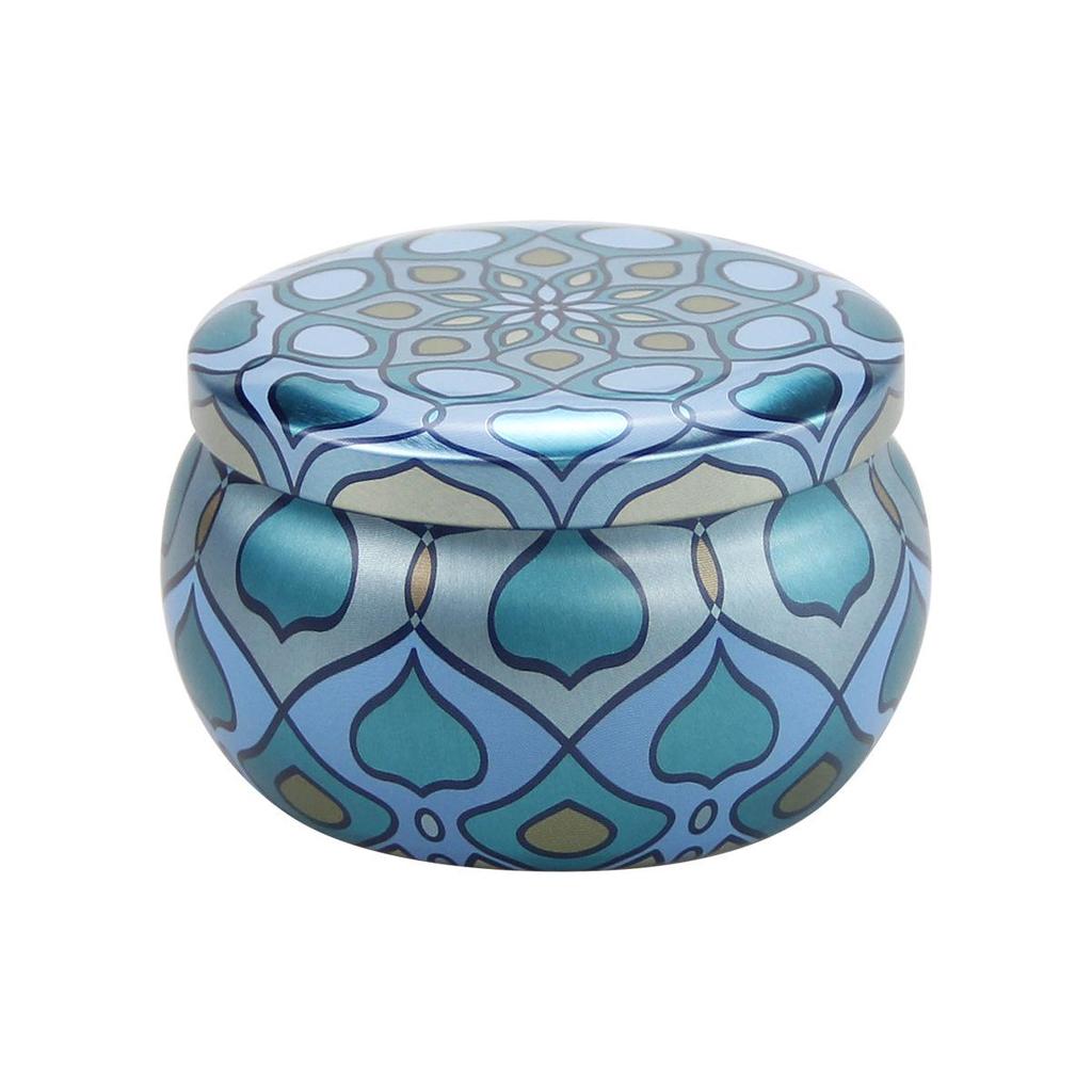 2.2 Oz Tea Pear Paste Candy Tin Gift Box with Candle Can Storage