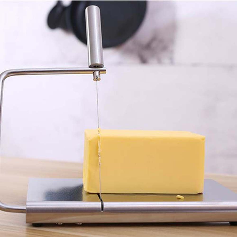 Handmade Durable Peeler Grater Cutting Wire Stainless Steel Kitchen Tools Board Cutting Cheese Slicer Butter Cutter