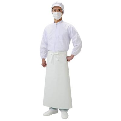 Koshin Rubber Long Kitchen Chestless SME17001 Apron, Apron, L, Polyester, PVC, Japan,