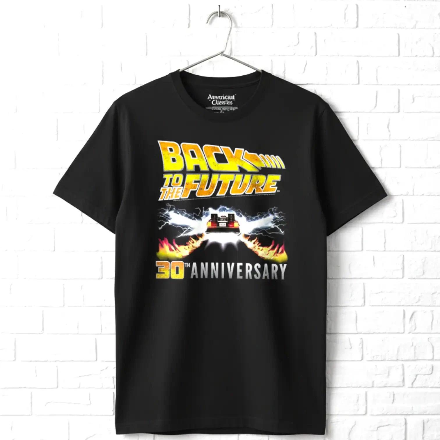 Back to The Future 30th Anniversary Men s T Shirt XXXL
