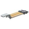 Kyosho Originální 1/43 Měřítko Nippon Trex Polopřívěs pro přepravu těžké techniky, Šedý, Hotový výrobek
