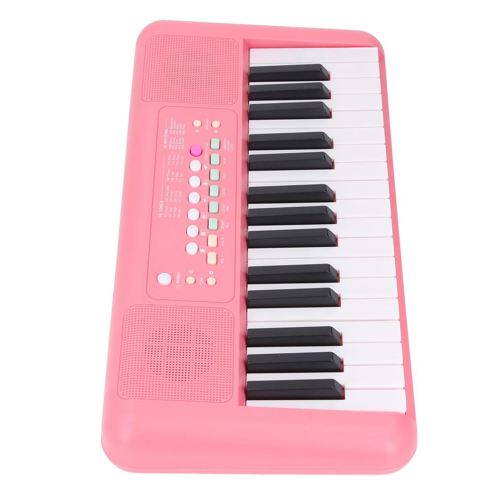 32 Key Electronic Keyboard 16 Tones 10 Rhythms Vibrato Sustain Echo Effects Electronic Piano