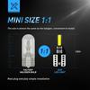 LED T10 License 168 Plate Light 2825 White 6000K 194 Bulb*10 Super AUXITO Bright