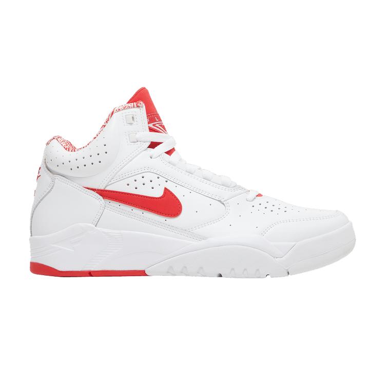 Nike Air Flight Lite Mid White University Red 40