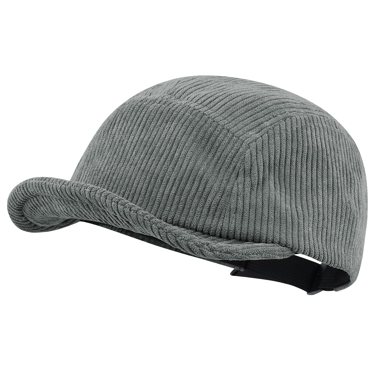 

Croogo Кепка мужская однотонная с коротким козырьком, для велоспорта, бейсболка, кепка, регулируемая, размеры, простая, (G-GD28-Серо-пурпурный)