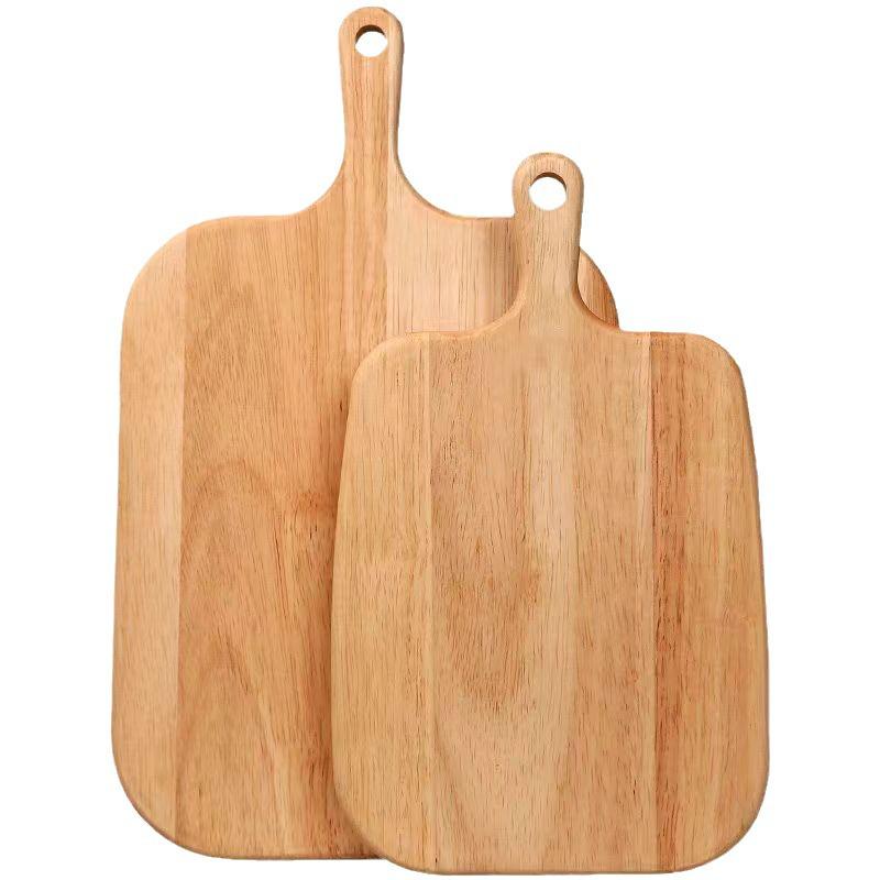 Multi-Purpose Solid Wood Cutting Board and Serving Tray for Fruit, Steak, Pizza, and More