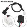 Car Multimedia Cable USB Female Cable Quick Installation Wear-Resistant Design Direct Installation Car Audio System