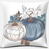 Pumpkin Halloween Thanksgiving Printing Series Pattern Pillowcase Square Pillowcase Home Office Decoration Pillowcase