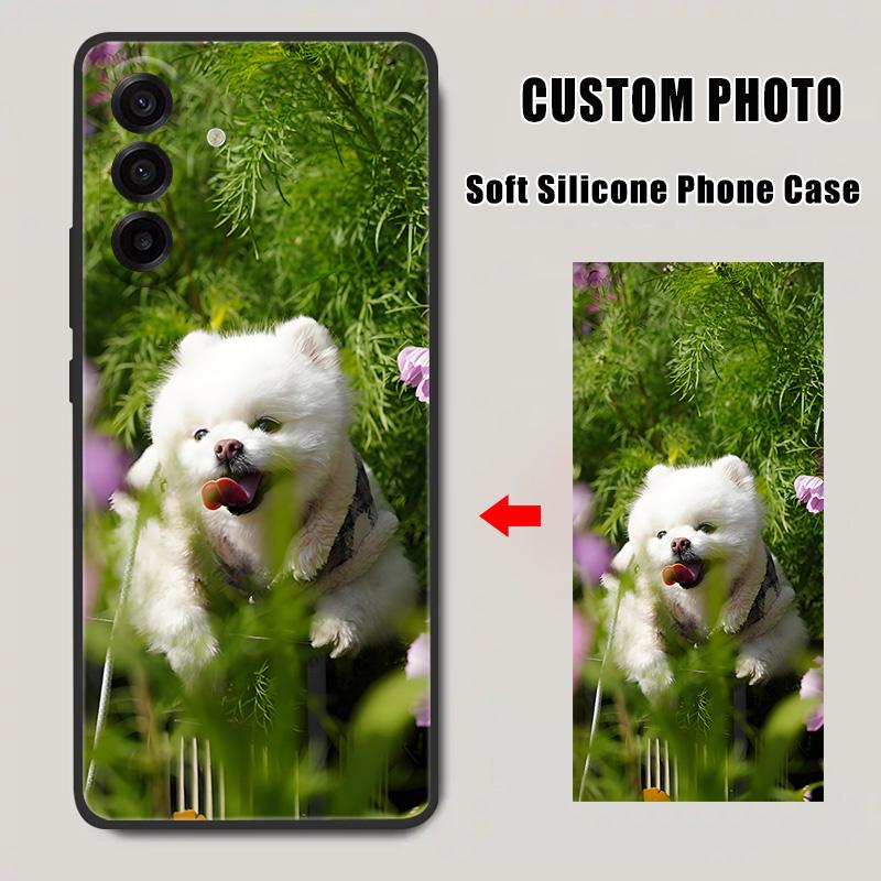 

Custom DIY Soft TPU Phone Case For Samsung Galaxy A56 A55 A54 A53 A35 A15 A16 A25 A17 A07 S25FE S25Edge Personalized Photo Cover Galaxy A16
