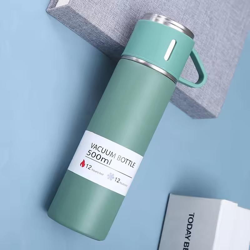 304 Vacuum Stainless Steel Thermos Cup Set or Single Cup Portable Sport Travel Handbag Gift Box Coffee Business Water Bottles