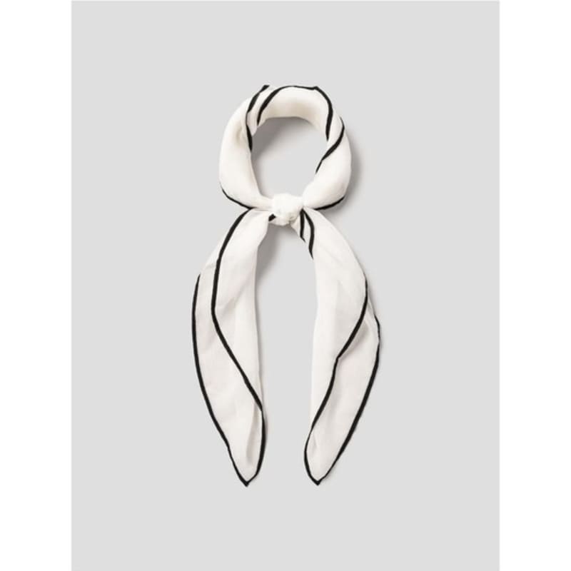 

8SECONDS Sheer Tipping Scarf Ivory (195784WY30) ivory