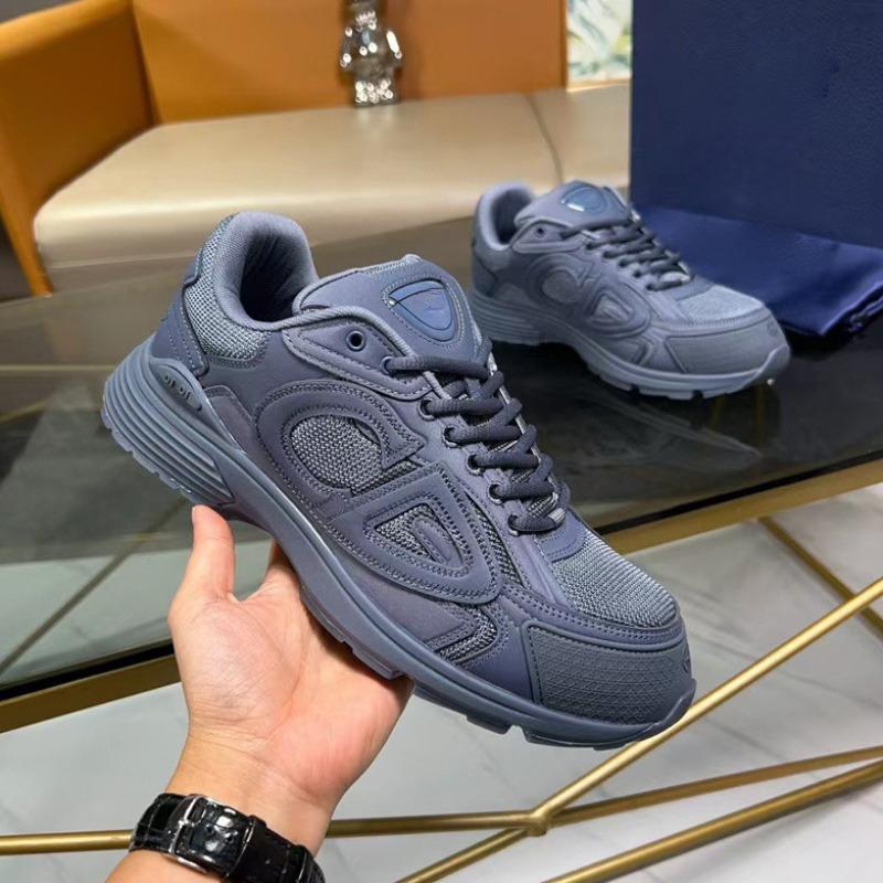 European Station Thick Soled Casual Shoes B30 Sports Shoes Trendy Brand Reflective CD Dad Shoes Patchwork Couple Shoes Guangzhou Shoes