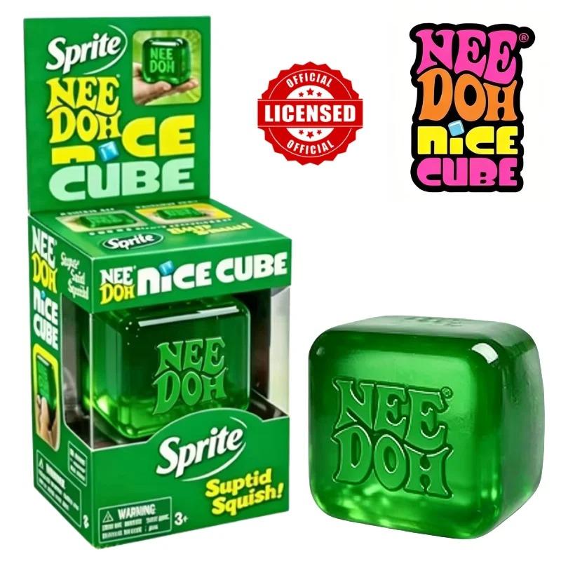 Schylling Needoh Nice Cube Sensory Squeeze Toy With Super Solid Squish Stress Relief Anxiety Sensory Tool Stress Reliever Toys
