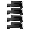 Reinforced Steel Ladder Hooks Telescopic Ladder Storage Rack Wall Mounted Hooks Steel Ladder Hooks with Protective Coating