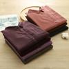 Pure Cotton Corduroy Women's Long Sleeve Shirt - Artistic Casual Style for Spring & Autumn (8372)