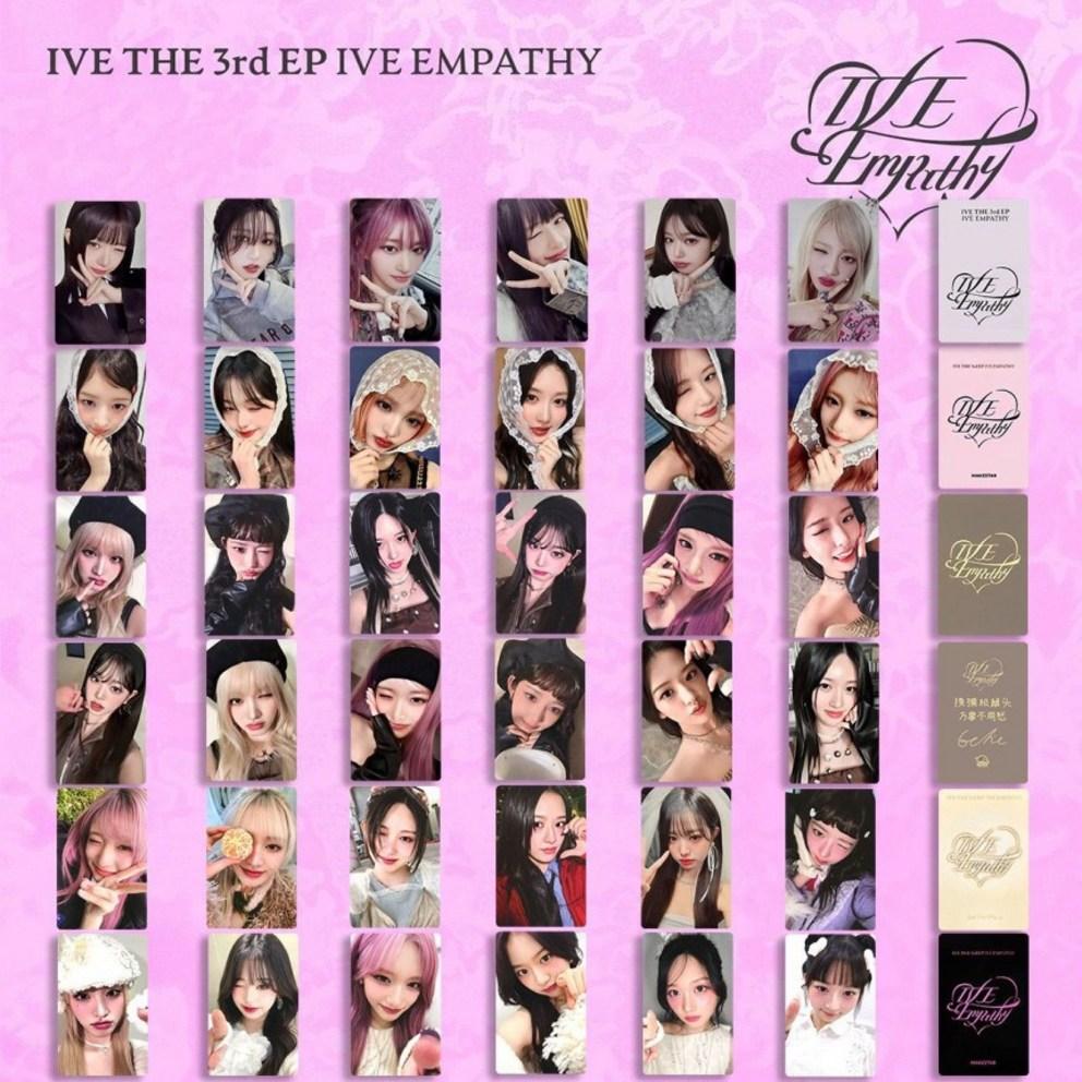 IVE 3rd Mini Album Levelha Empathy Special Photocard Goods Photocard Jang Won-young An Yu-jin LIZ LEESEO Fall Idol Collection Card