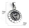 Native American Indian Kokopelli Silver 925 Pendant Top