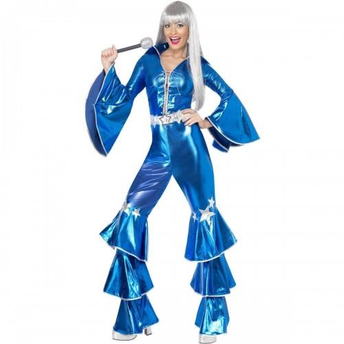 Smiffys Womens/Ladies 70s Dancing Dream Costume Jumpsuit