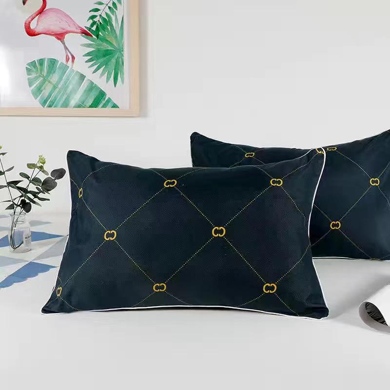 Single Adult Pillow Set with Cases - Perfect for Weddings, Home, Hotel, and Student Use