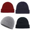 Unisex Ribbed  Knitted Warm  Hat  Beanie  Docker Hat