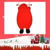 1PC Wall Hanging Christmas Decorations 24 Days Santa Snowman Elk Reusable Xmas Countdown Calendar Christmas Advent Calendar