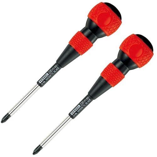 VESSEL Ball Grip Driver No. 220 Plus 2 x 100, Set of 2