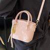 Spring Hot Sale Niche Design Premium Texture Portable Bucket Bag Korean Version Casual Commuting Foreign Style Messenger Women's Bag