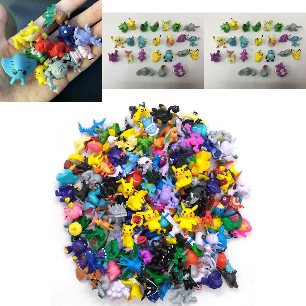 24pcs Adorable Pokemon Go Mini Random Pearl Figures New For Kids Toy Collection