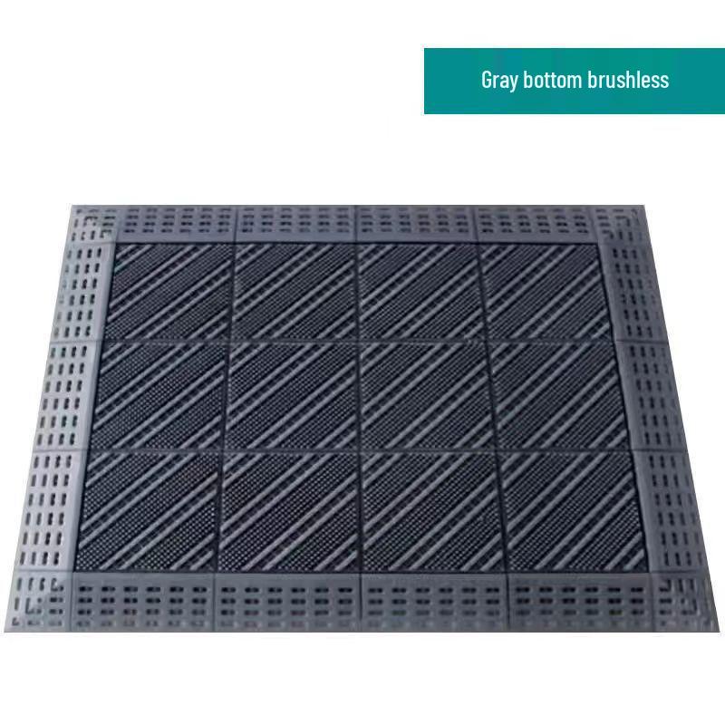 Interlocking Non-Slip Outdoor Entrance Mat for Commercial Use