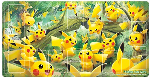 Pokemon Card Game Rubber Play Mat Pikachu s Forest