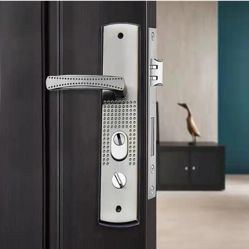 Household Hardware Universal Security Door Handle Aluminium Alloy Door Handle Thickened Panel Handle Door Lock Fittings